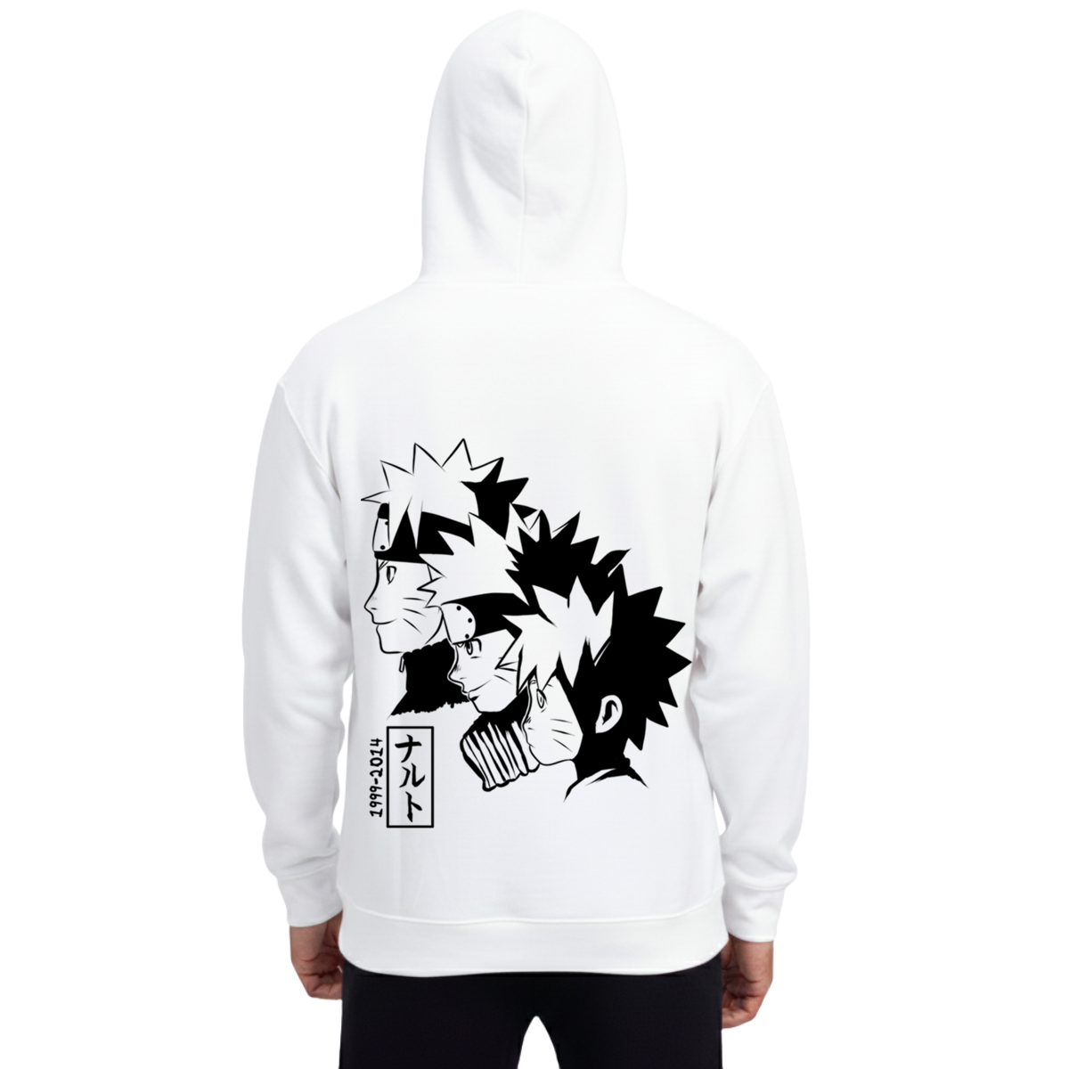 Naruto Uzumaki Hoodies - Naruto Ages Edition Hoodie