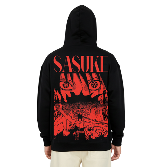 Sasuke Blade Of Revenge Hoodie | Naruto Merch