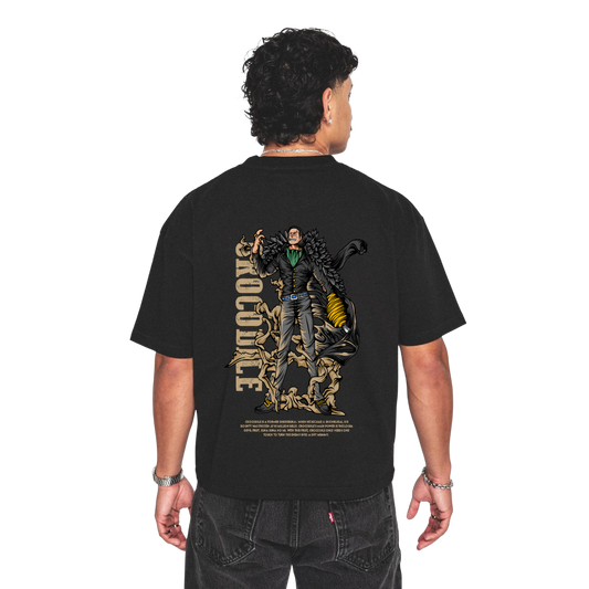 Sir Crocodile T-Shirt Black