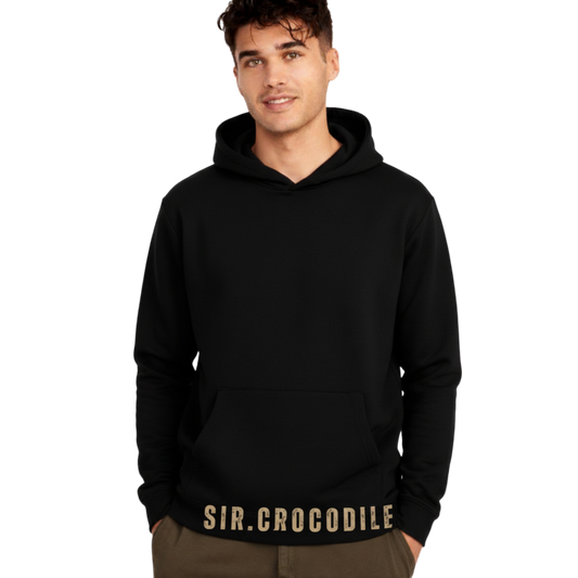 Sir Crocodile Black Hoodie | One Piece Merch