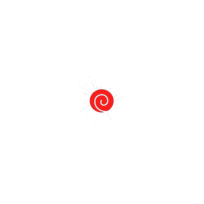 Uzumaki logo on a white background