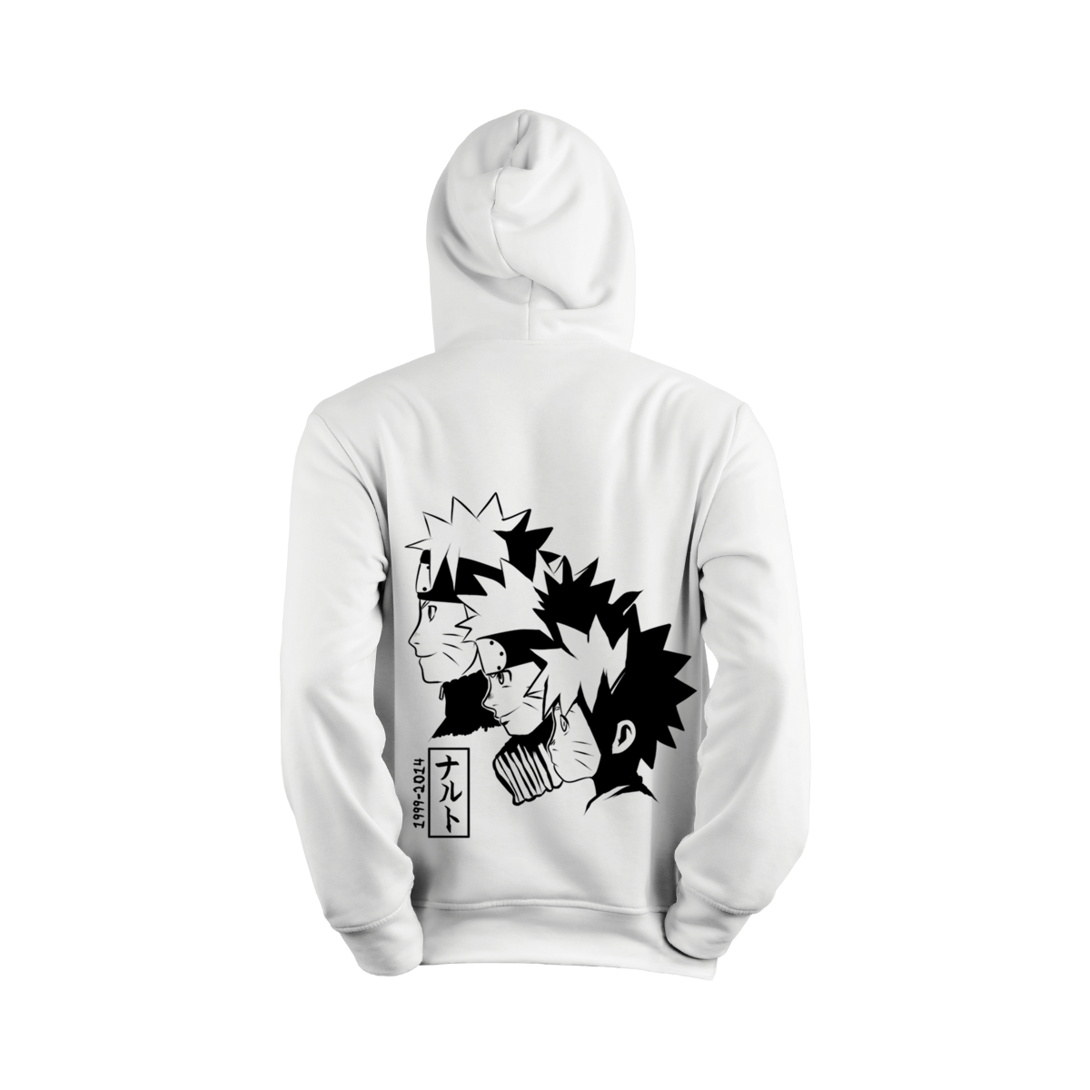 Naruto Uzumaki Hoodies - Naruto Ages Edition Hoodie
