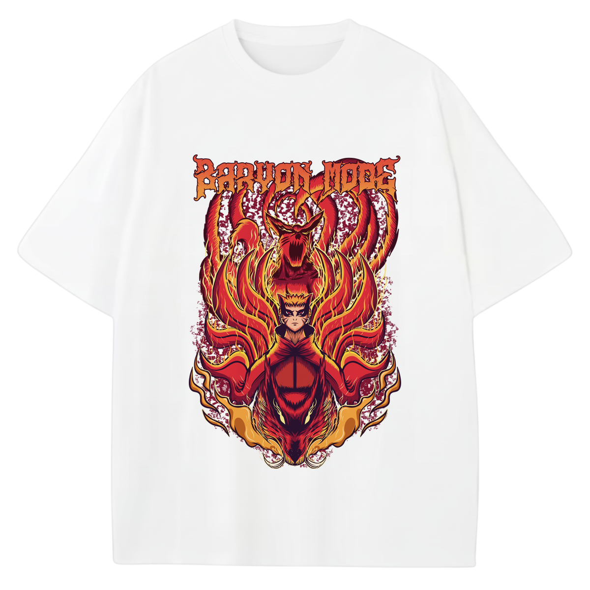 Baryon Mode Kurama Power Naruto T-Shirt