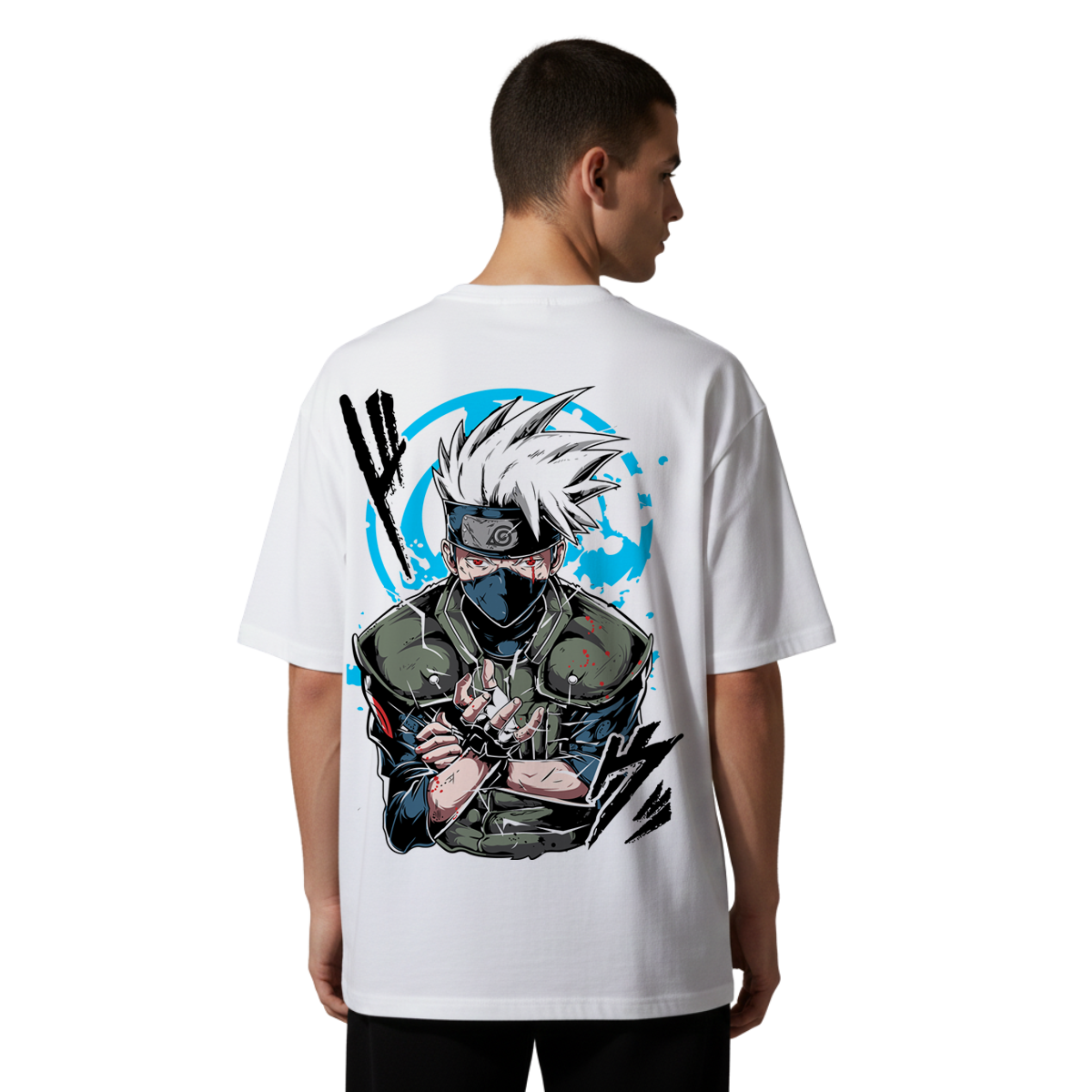 Kakashi Sensei Graphic Naruto T-Shirt