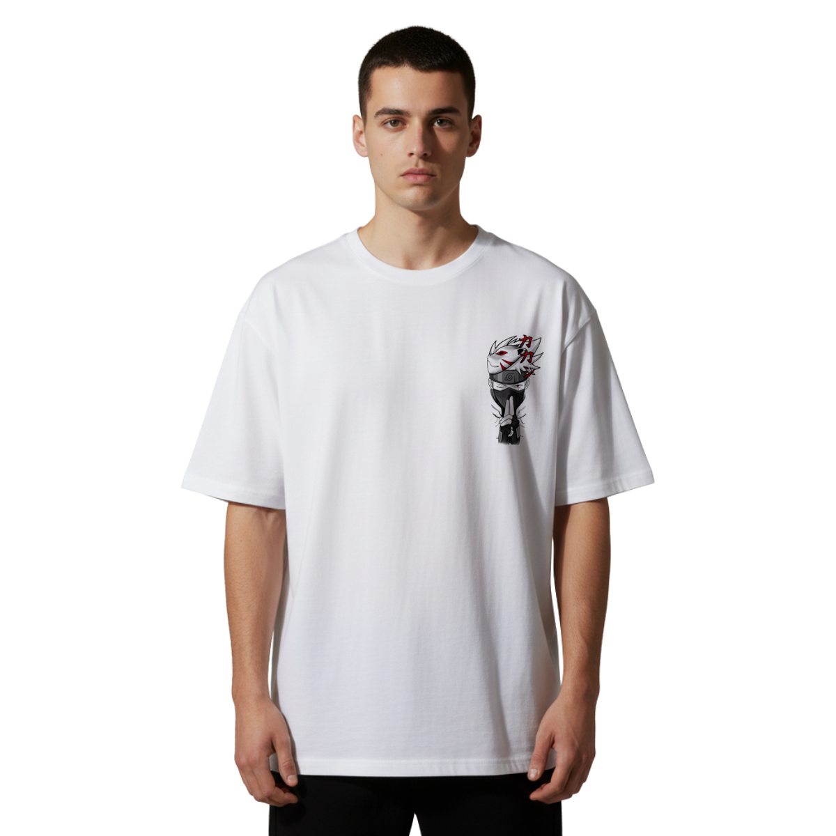 Kakashi Sensei Graphic Naruto T-Shirt