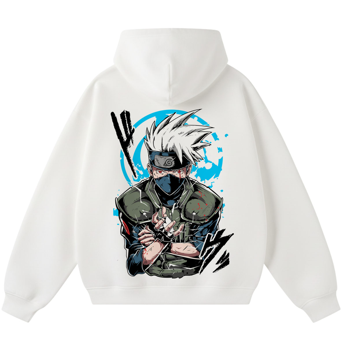 Kakashi Sensei Graphic Naruto Hoodie