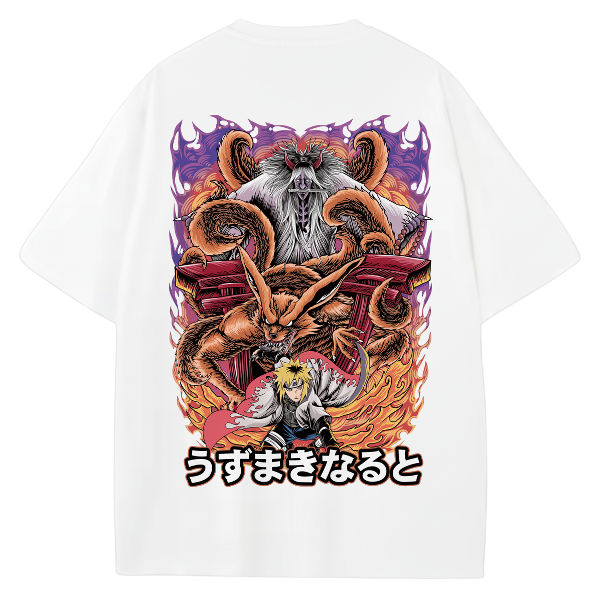 Shippuden Back Graphic Naruto T-Shirt