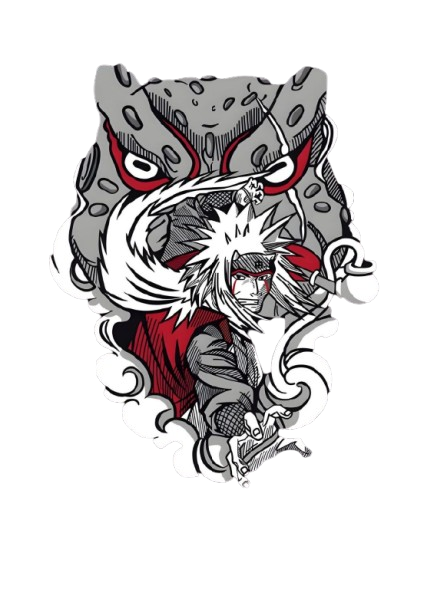 Jiraiya T-Shirt - Naruto Sannin Edition
