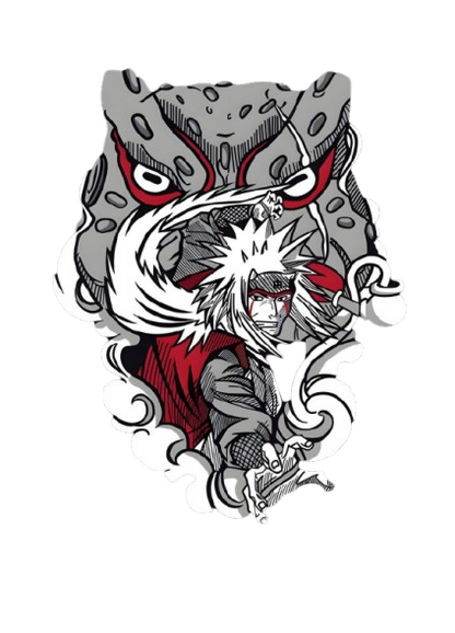 Jiraiya T-Shirt - Naruto Sannin Edition