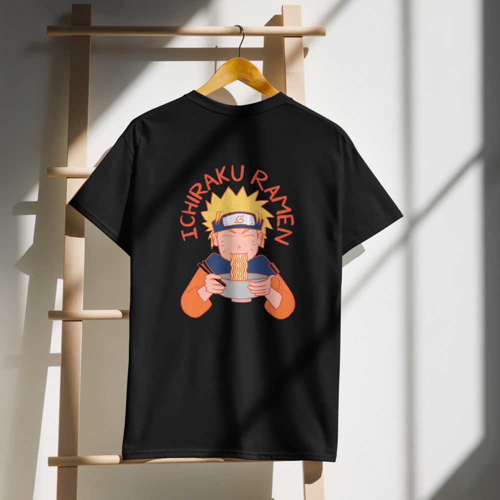 Ichiraku Ramen Naruto Unisex T-Shirt – Anime-Inspired Casual Tee - Cleverbrowns 