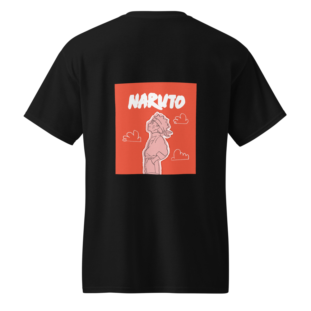 Naruto Minimalist Unisex T-Shirt – Anime-Inspired Casual Tee - Cleverbrowns 