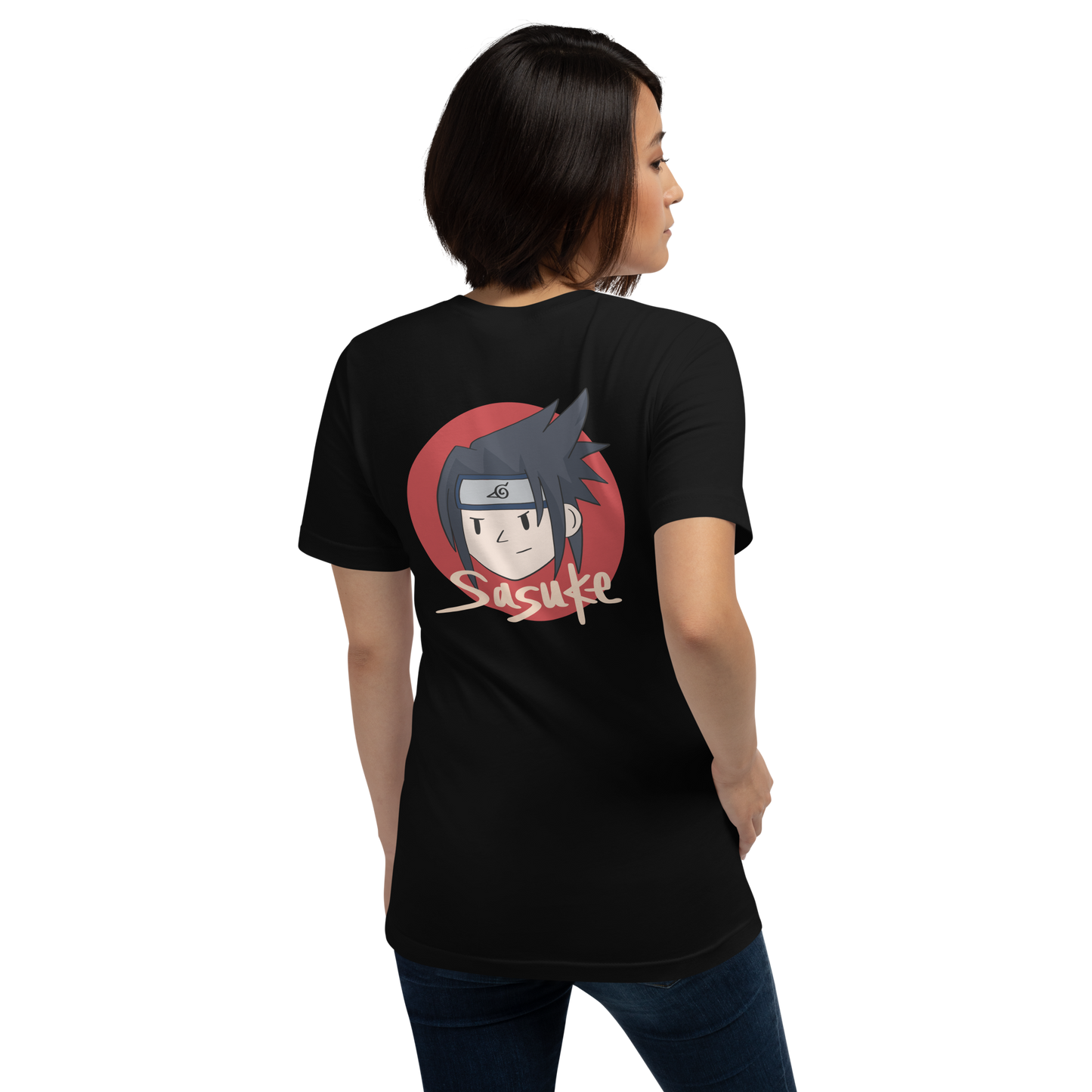 Sasuke Shirt – Anime-Inspired Graphic Tee for Fans - Cleverbrowns 