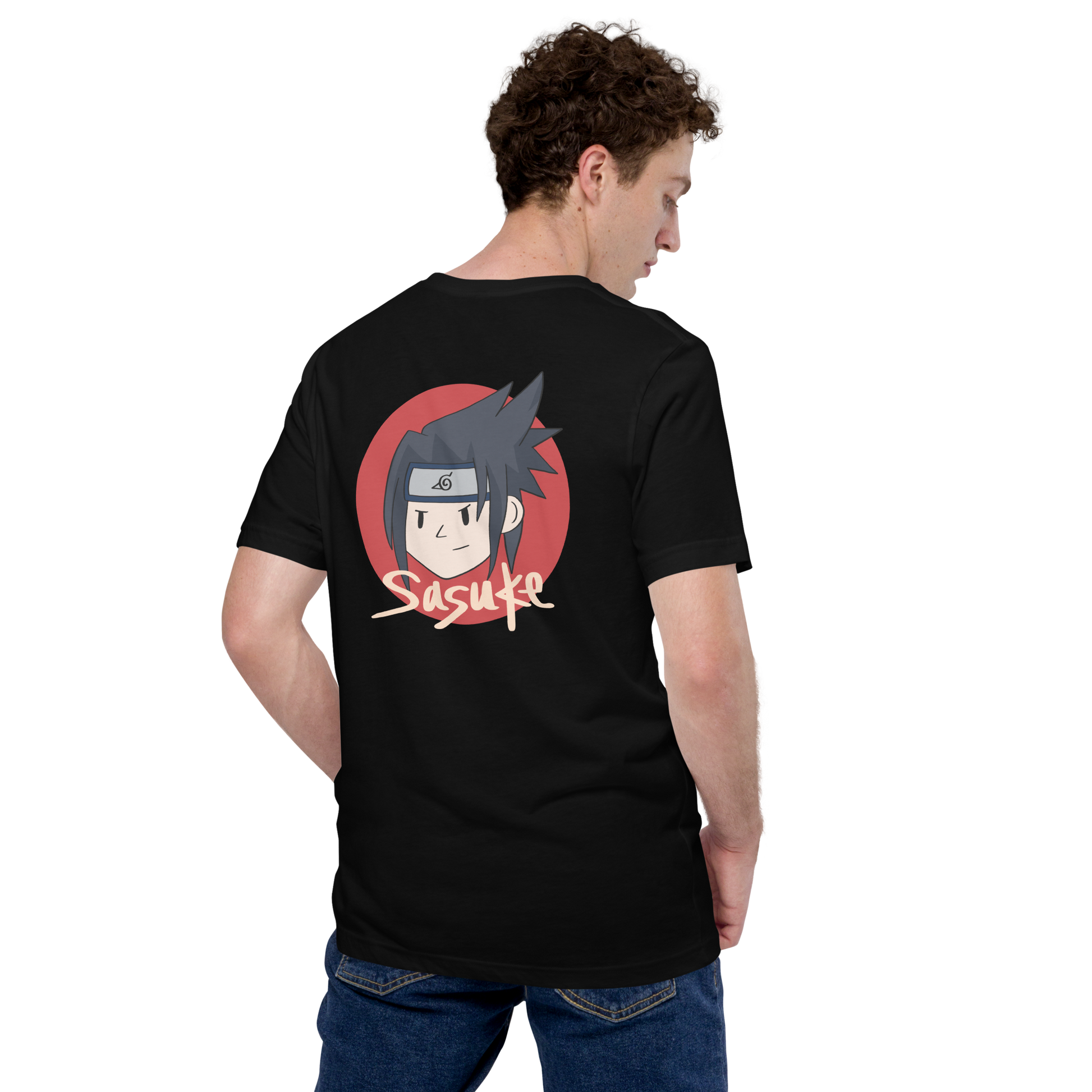 Sasuke Shirt – Anime-Inspired Graphic Tee for Fans - Cleverbrowns 