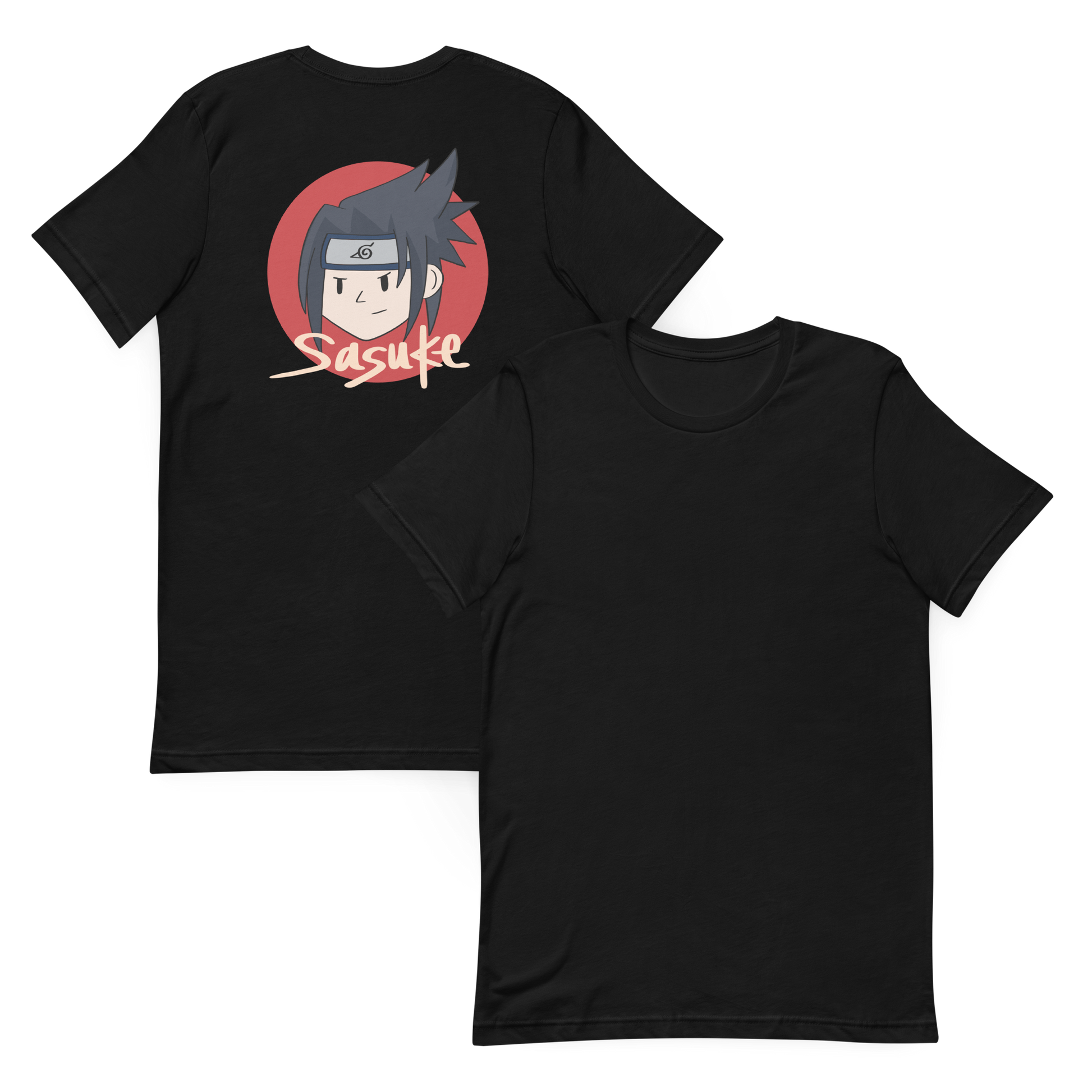 Sasuke Shirt – Anime-Inspired Graphic Tee for Fans - Cleverbrowns 