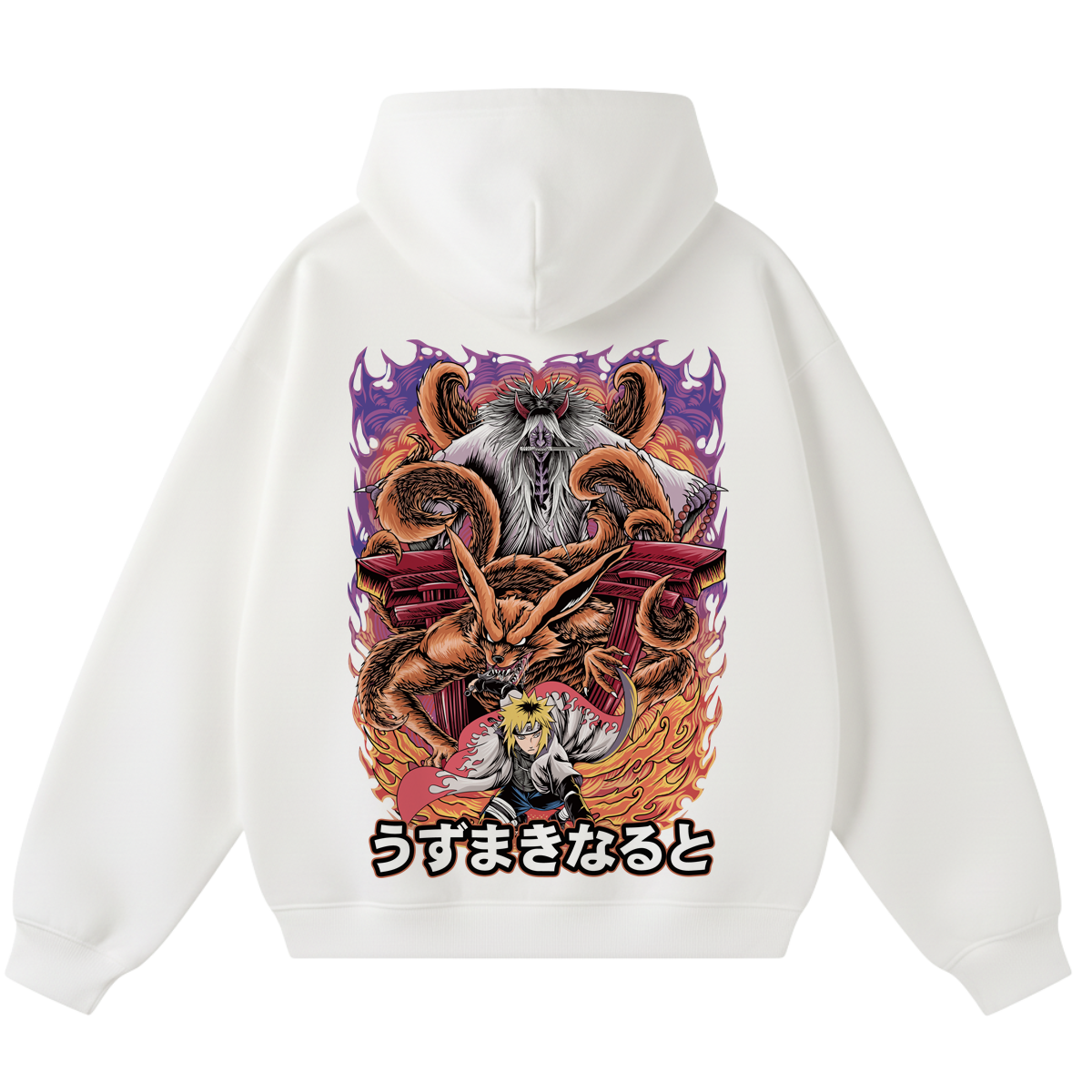 Shippuden Graphic Back Naruto Hoodie