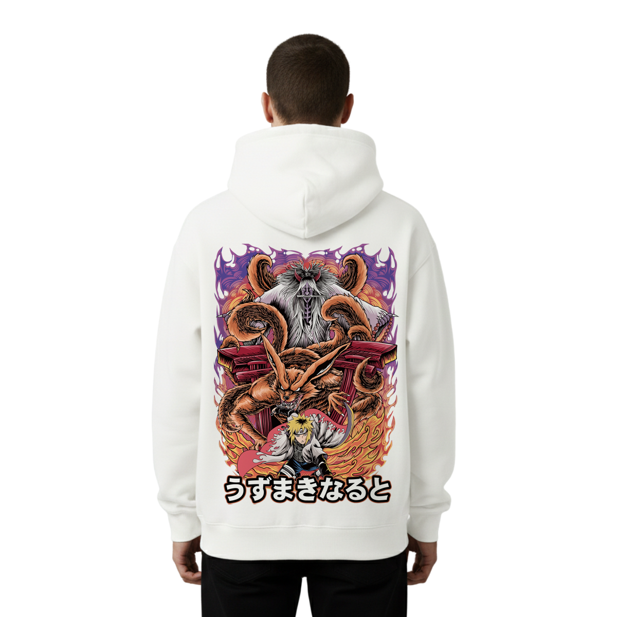 Shippuden Graphic Back Naruto Hoodie